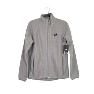 Mountain Hardwear Womens Explore Fleece Jacket Gray Large Outdoors Gorpcore NWT